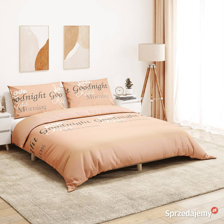 Zestaw pościeli różowy 260x220 bawełna WM136521