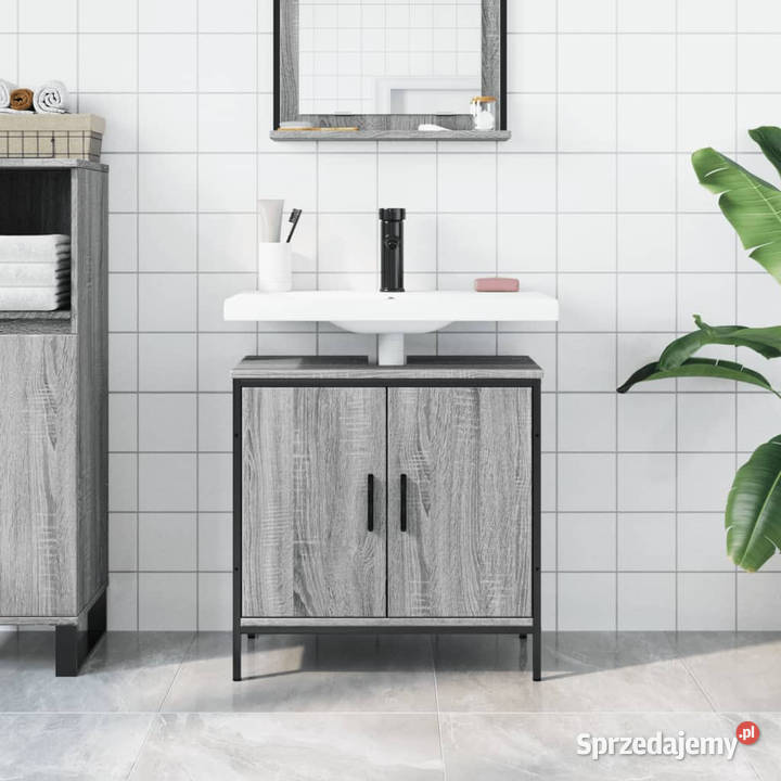 Szafka pod umywalkę szary dąb sonoma 60x30x60 Toaletki mazowieckie Warszawa sprzedam