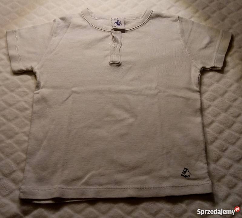 Bluzka chłopięca krótki rękaw Petit Bateau 24m Rogoźnik sprzedam