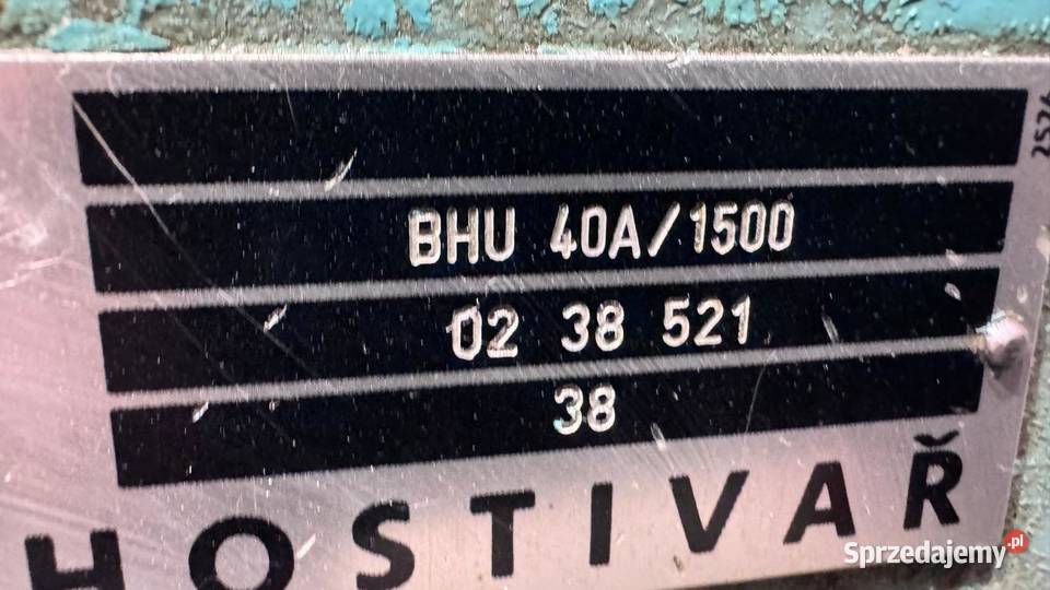 Szlifierka do wałków BHU 40x1500 śląskie Tarnowskie Góry