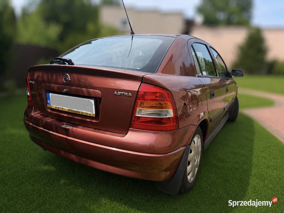 Opel Astra G 12 Benzyna 75 Przebieg 81 Hatchback 4/5 Halinów