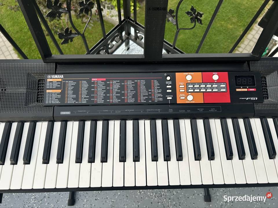 Keyboard Yamaha f51 stojak Polkowice