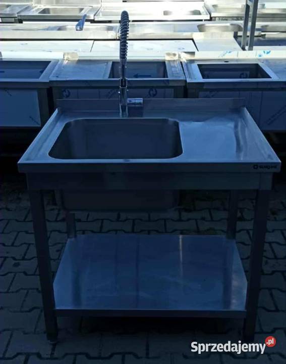 Zlew 1 Komorowy z Półką STALGAST 907085 S 1203O Ostrów Wielkopolski sprzedam