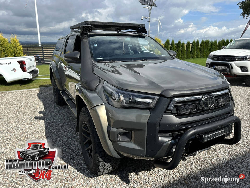 Zabudowa Hilux oryginalny HARDTOP Toyoty Szyby osobowe Pasłęk