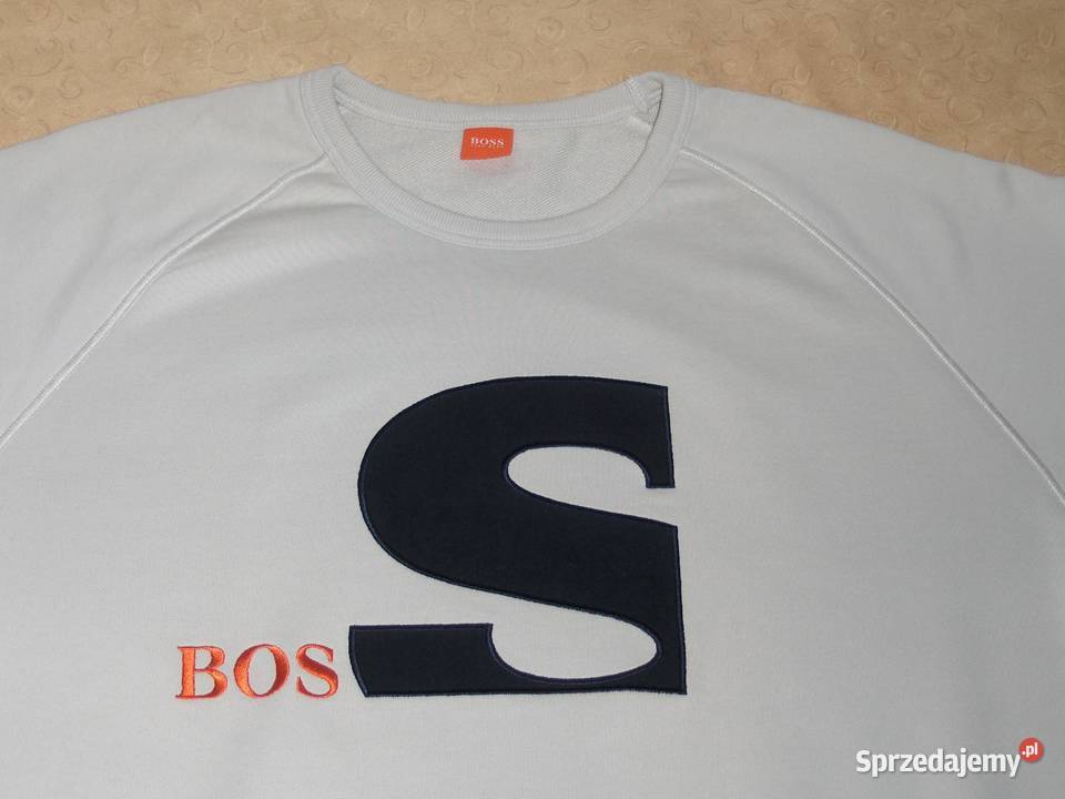 Hugo Boss Męska bluza Beż XLXXL Odzież i bielizna męska Łódź