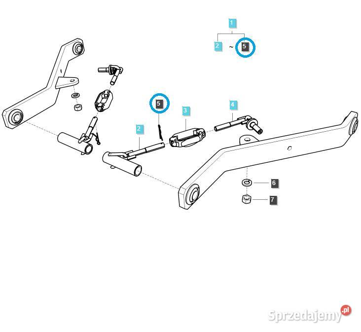 Zawleczka blokująca LS Tractor 40029134 Tajęcina