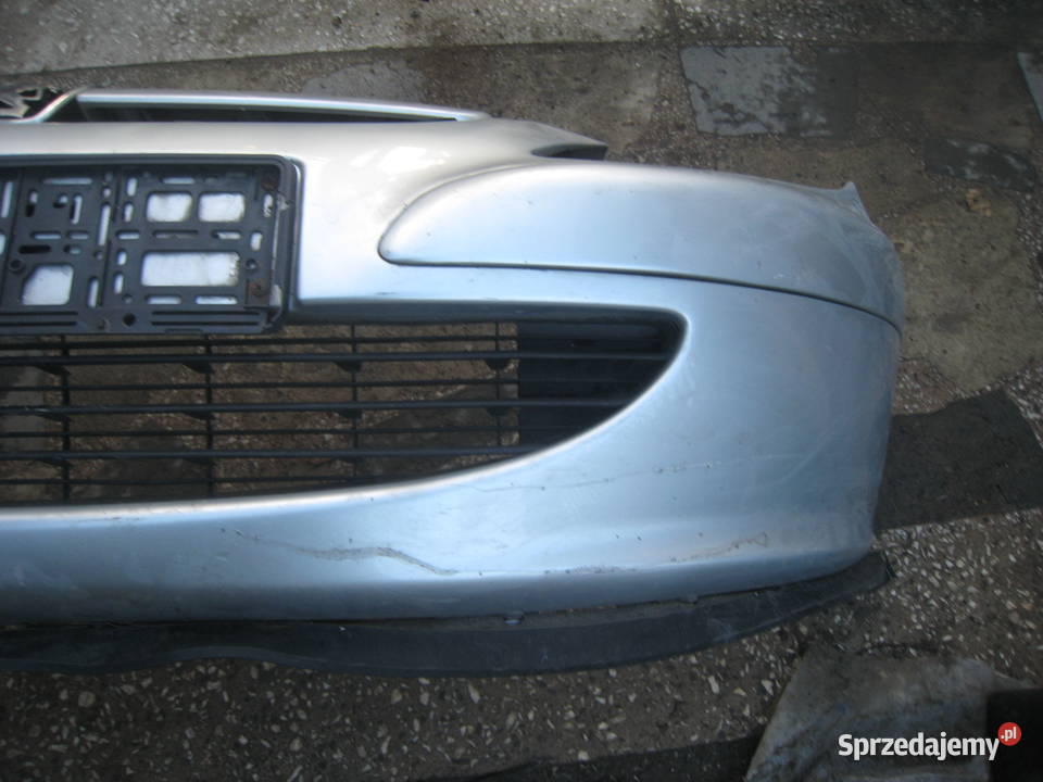 Zderzak przedni przód Peugeot 307 srebrny Kraków sprzedam