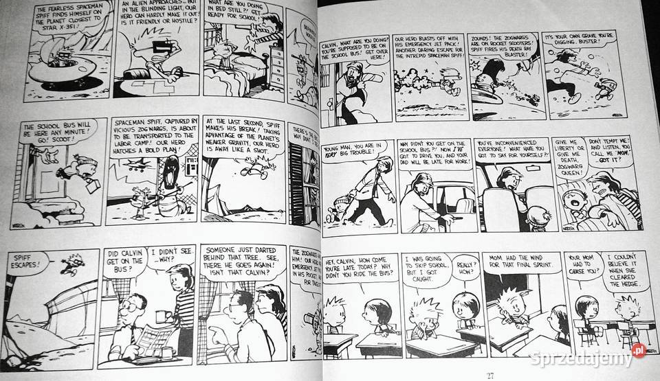 Calvin and Hobbes The Revenge of the BabySat Chełm sprzedam
