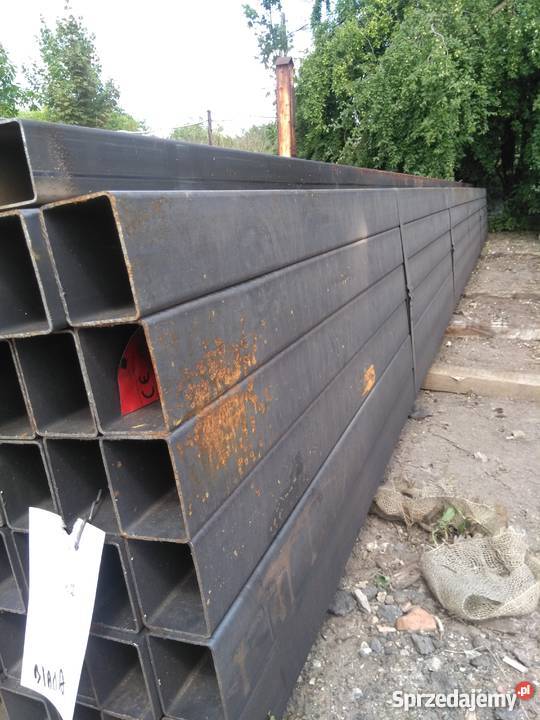 Profil stalowy profile 80 x 60 x 2 Materiały budowlane Biała