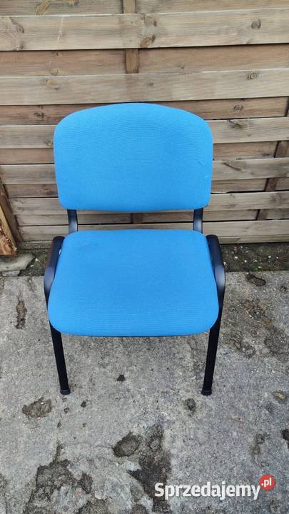 Krzesło ISO Nowy Styl niebieskie konferencyjne Meble