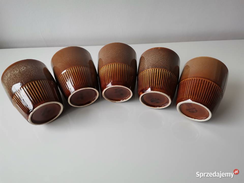 Stary nieużywany kubek Zośka bez ucha 5 sztuk Porcelana i szkło śląskie Katowice sprzedam