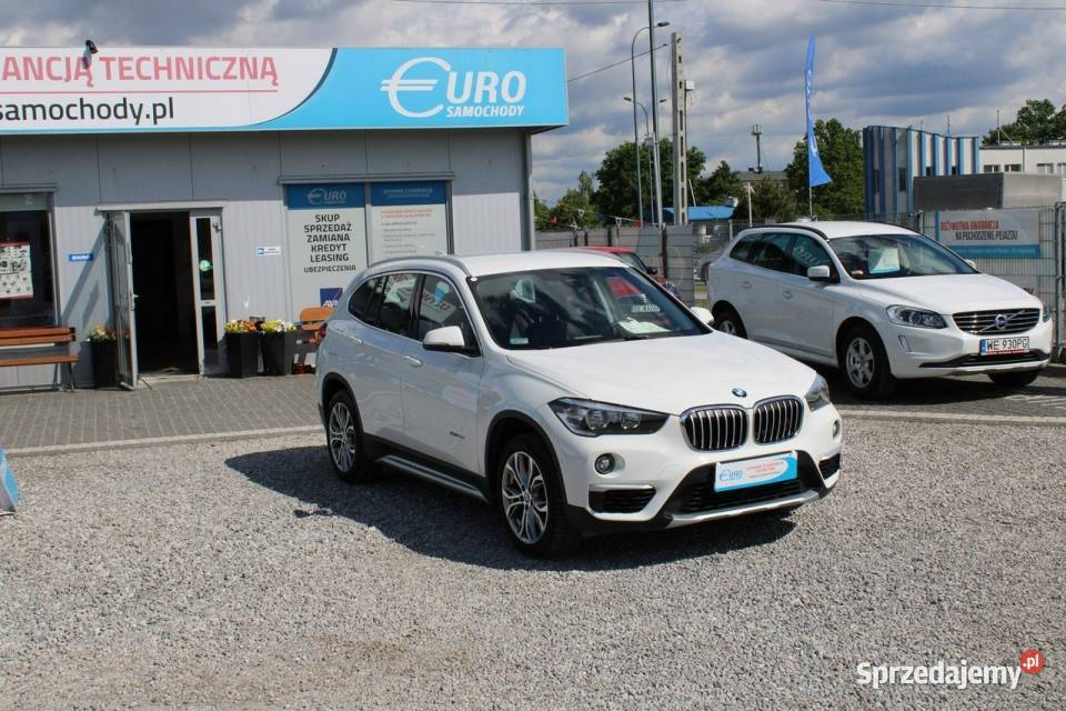 BMW X1 Salon Polska Fvat Skóra czujniki parkowania II
