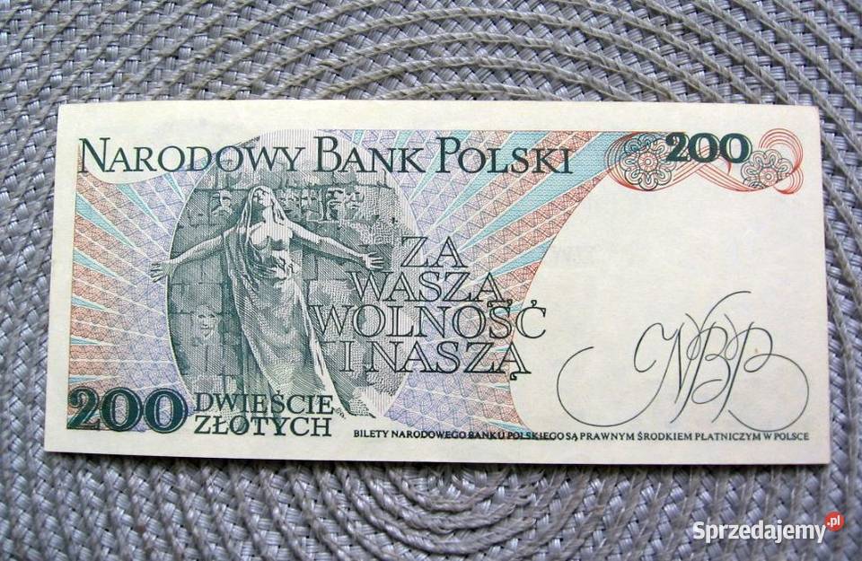 Polska 200 1988r Seria EC Dąbrowski Kolekcje wielkopolskie Kalisz