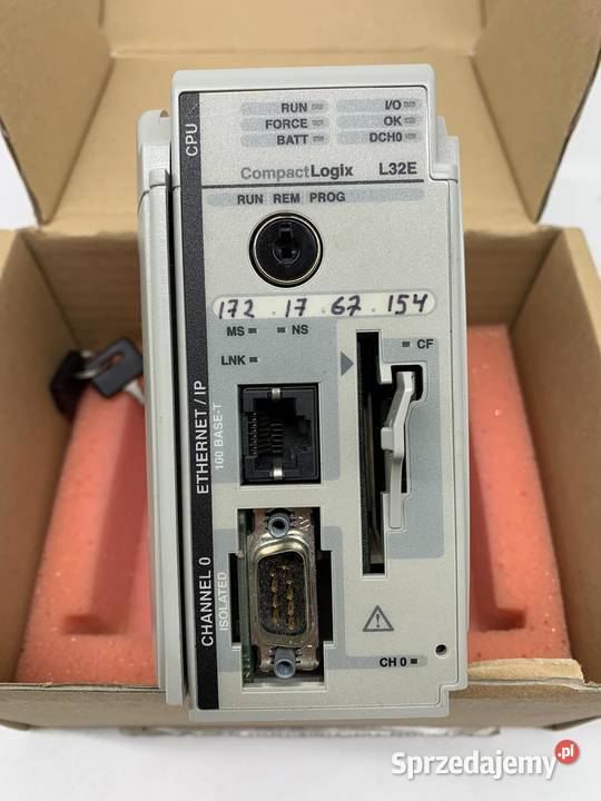Allen Bradley CompactLogix L32E CPU 1769L32E Ser Warszawa