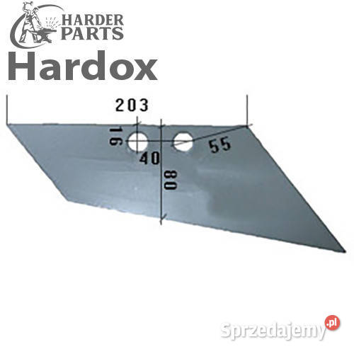 Lemiesz przedpłużka HARDOX 667001 części do Części zamienne Suwałki