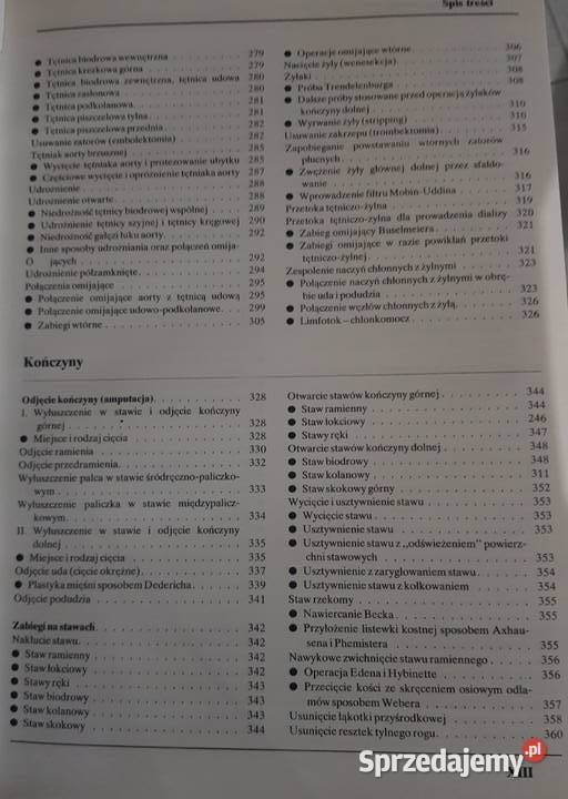 Tom 1 Chirurgia operacyjna atlas zabiegów Kremer twarda świętokrzyskie sprzedam