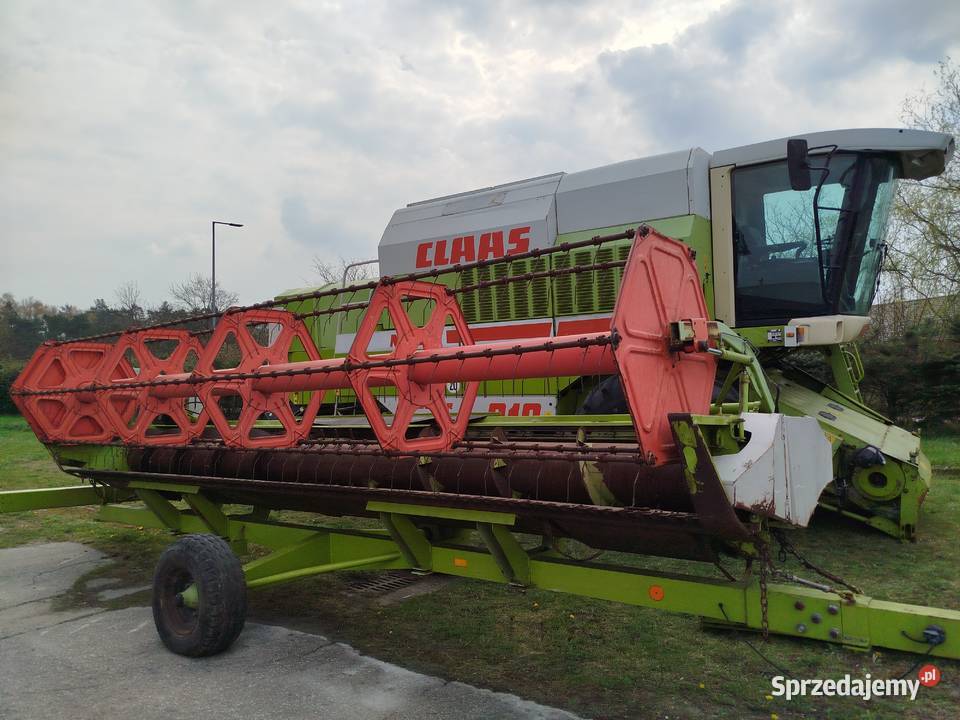 Kombajn Claas Dominator Mega 218