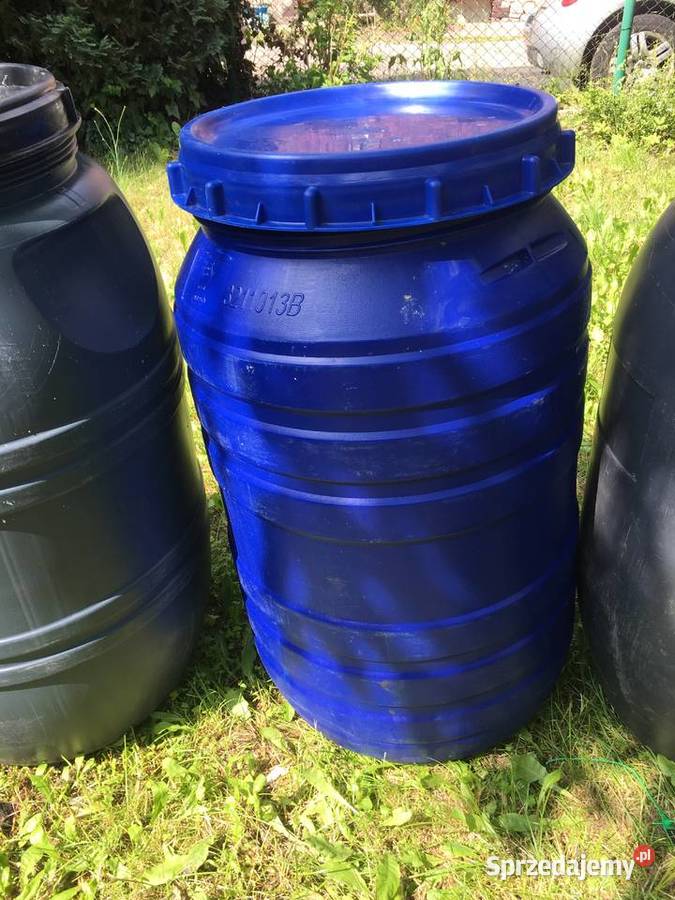 Beczki plastikowe na wodę 220 litrów CZYSTE Z Sosnowiec