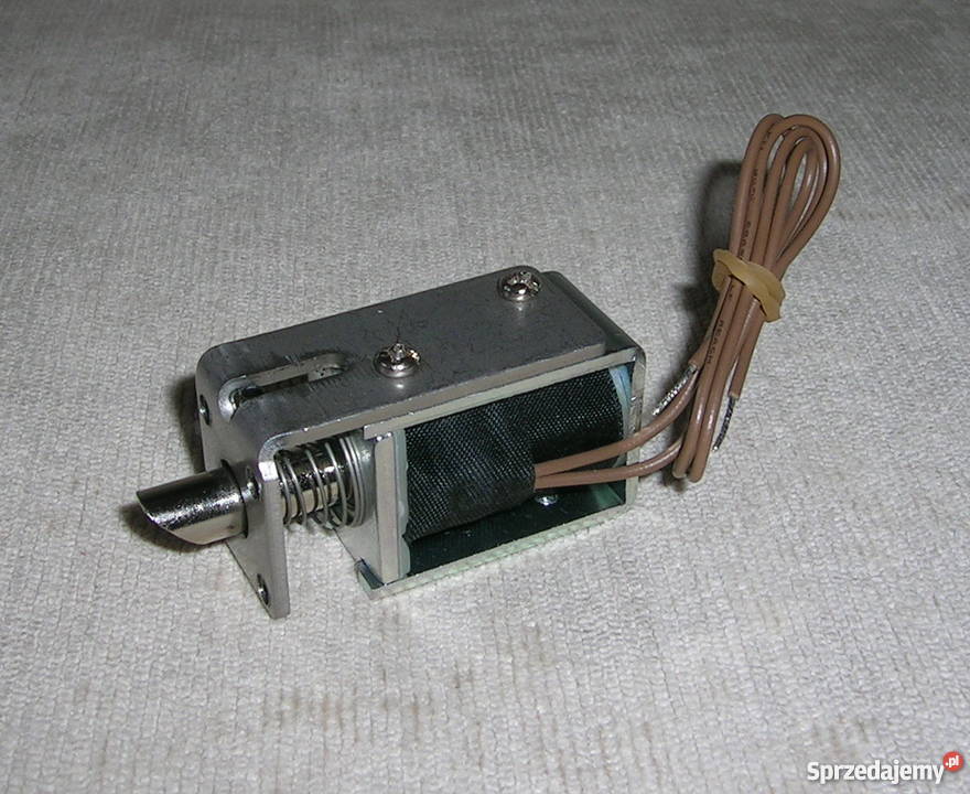 Elektromagnes blokujący zamek suw 3mm 24VDC Wyszków