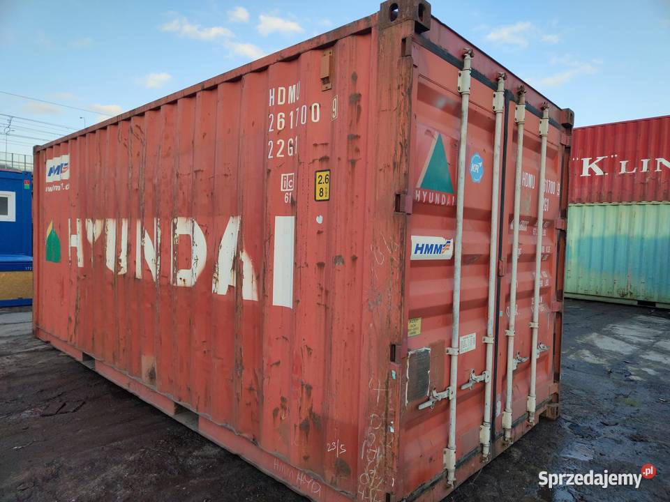 Kontener morski magazynowy 20DV 6 metrowy Magazynowanie dolnośląskie
