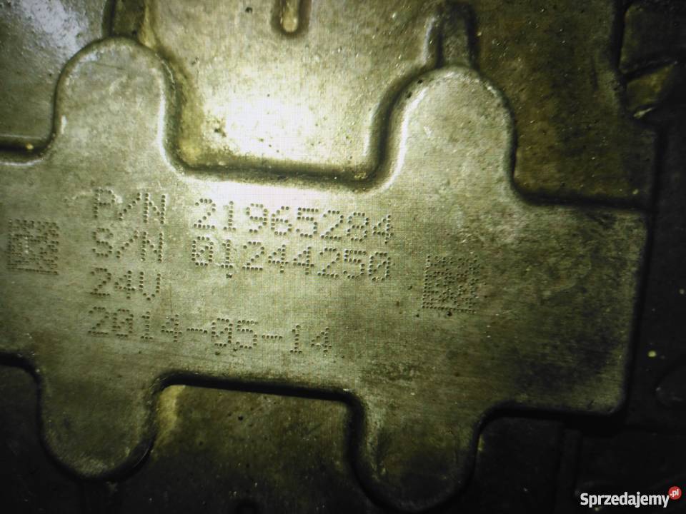 VOLVO FH4 ZAWÓR SKRZYNI WYSPRZĘGLIK 21965284 Kargowa