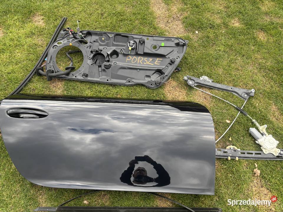 Drzwi prawe Porsche 911 polift 992 czarn idealne Strzelce Opolskie