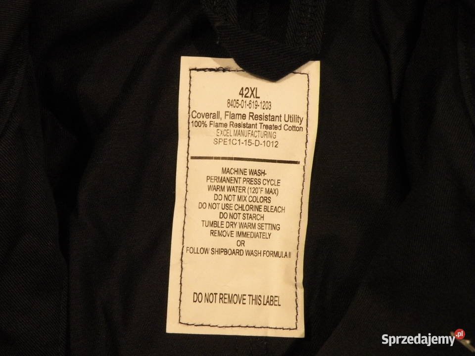 Kombinezon Us Navy 42XL Navy Blue Wrocław