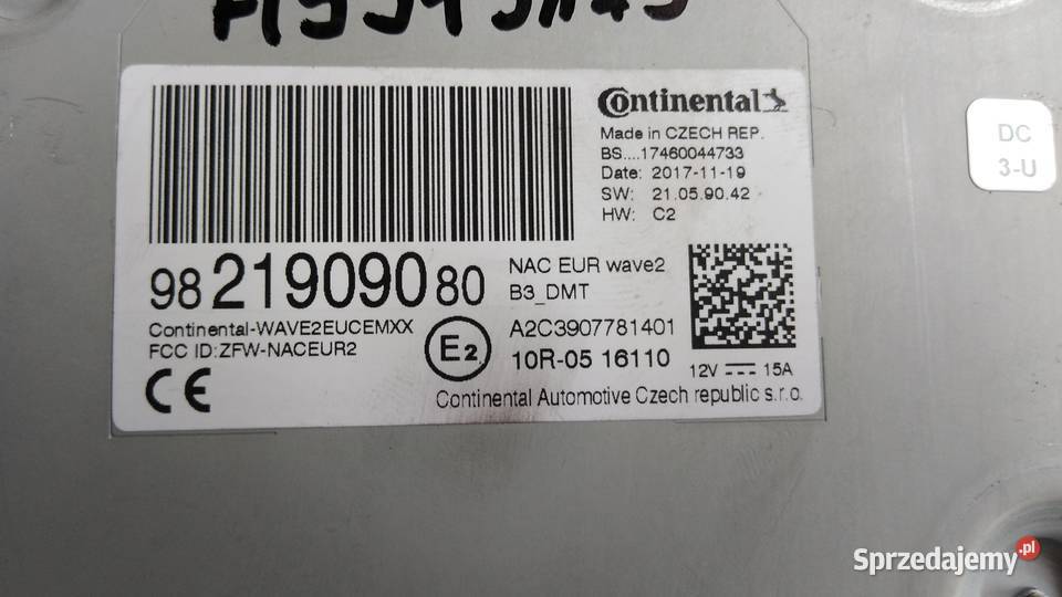 9821909080 C4 Picasso nawigacja NAC Jarocin sprzedam