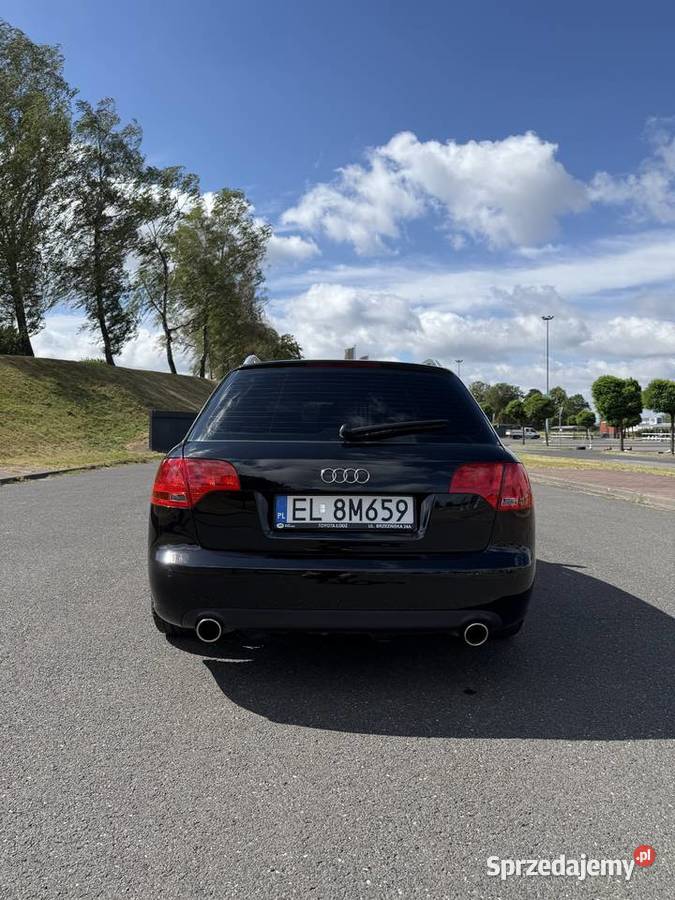 Audi A4 B7 2005r 18t benz LPG hak niski przebieg 230KM łódzkie Łódź