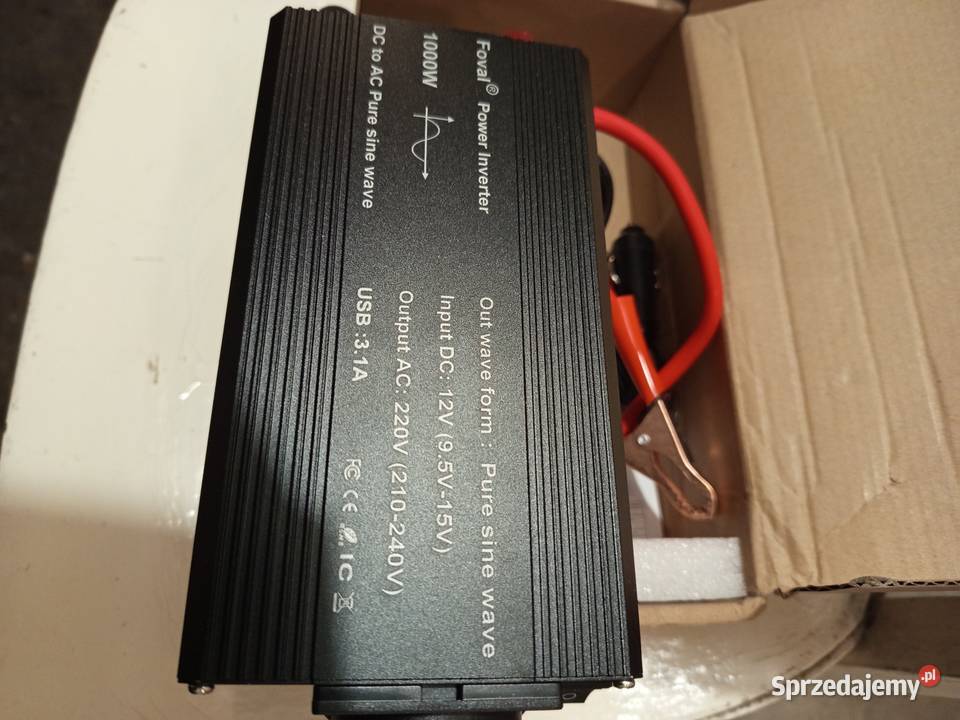 sprzedam przetwornice 12v 230v o mocy 400300 wat Chorzów sprzedam