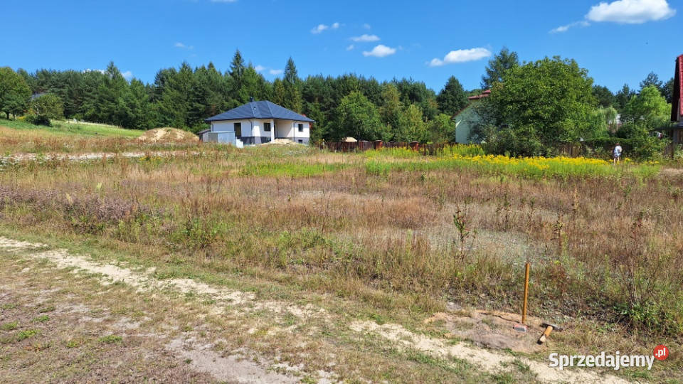 działka 1000m Roztocze Trzepieciny Krasnobród lubelskie