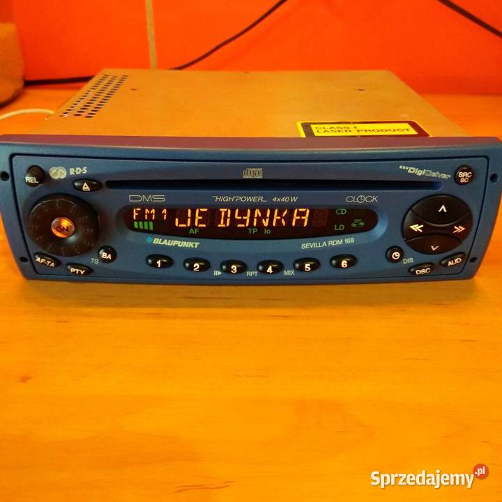 Unikatowe Radio samochodowe Blaupunkt Sevilla zdejmowany panel Radioodtwarzacze