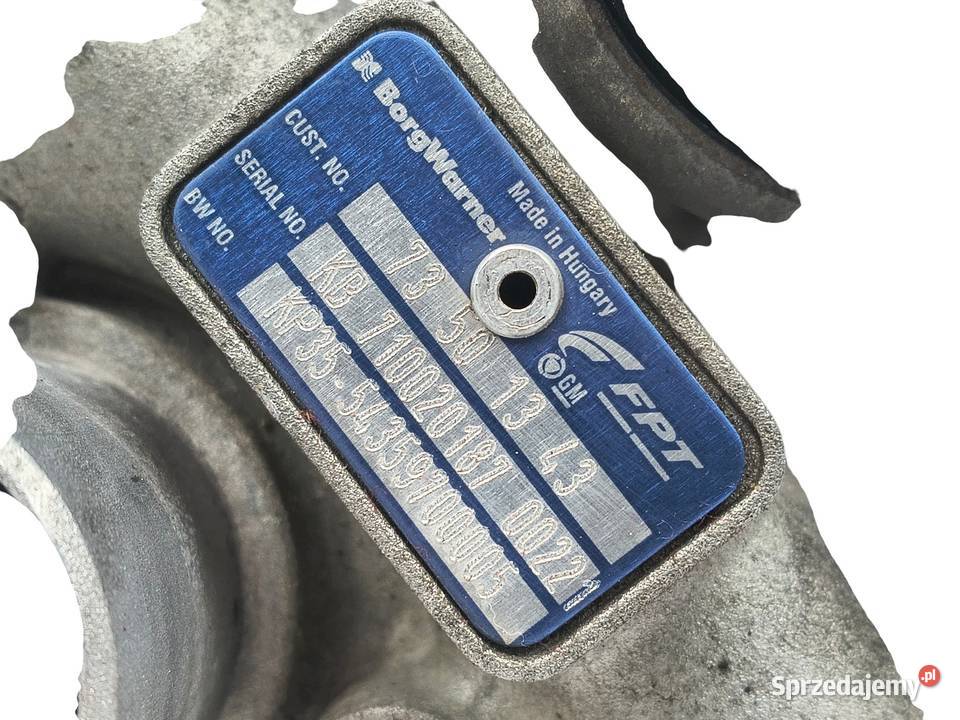 TURBOSPRĘŻĄRKA Fiat Doblo Punto Panda Opel Corsa Turbosprężarki Chełm