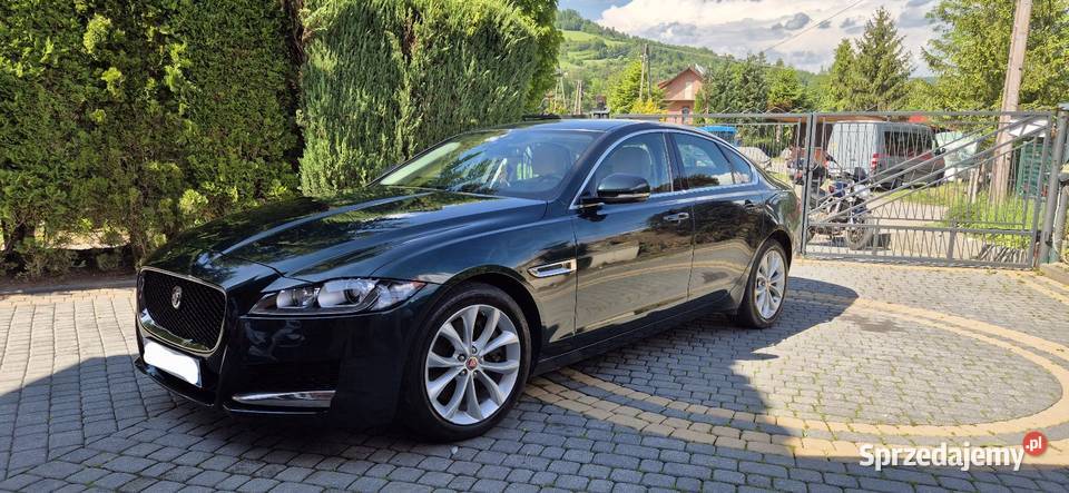 Jaguar XF 30 diesel 300 skórzana tapicerka Poręba Wielka