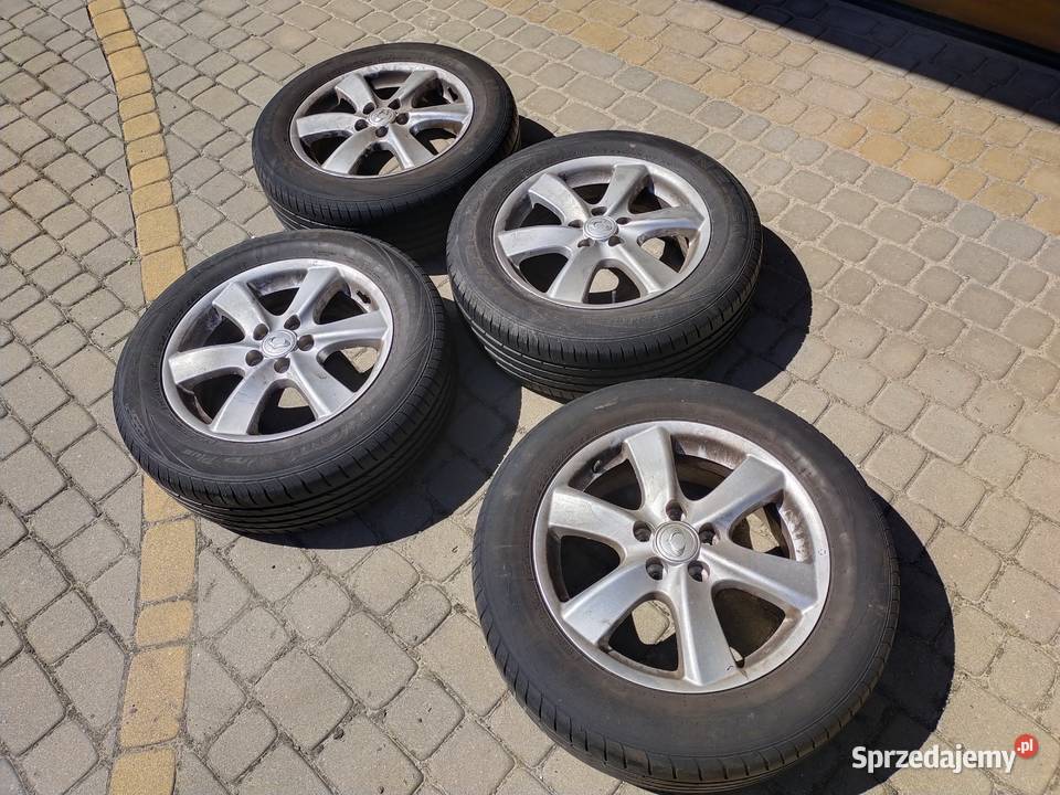 Felgi aluminiowe z kołami SsangYoung Korando Części samochodowe