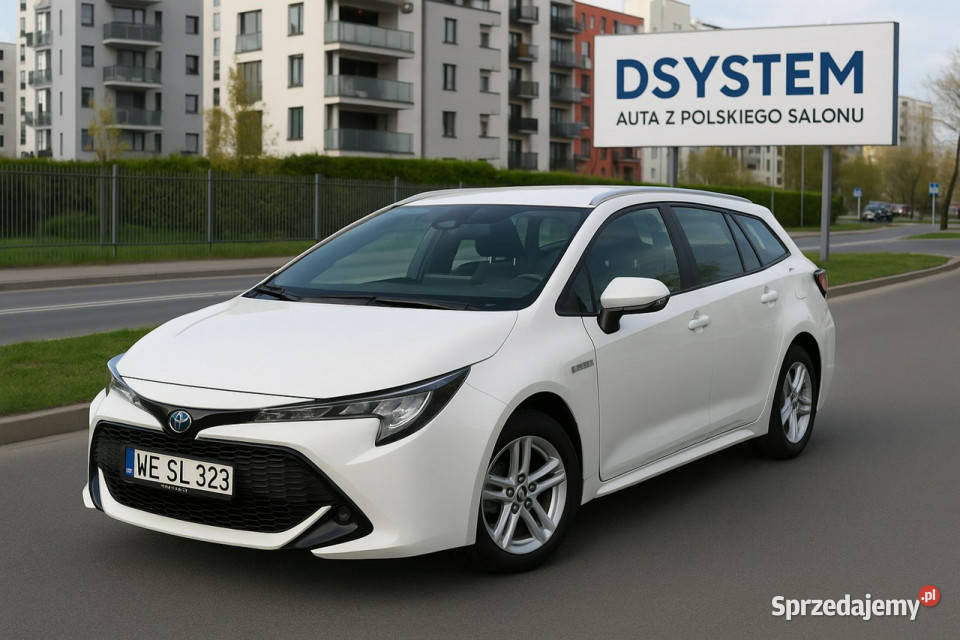 Toyota Corolla 22r Salon Polska 18 HYBRID 1wł z Białystok sprzedam