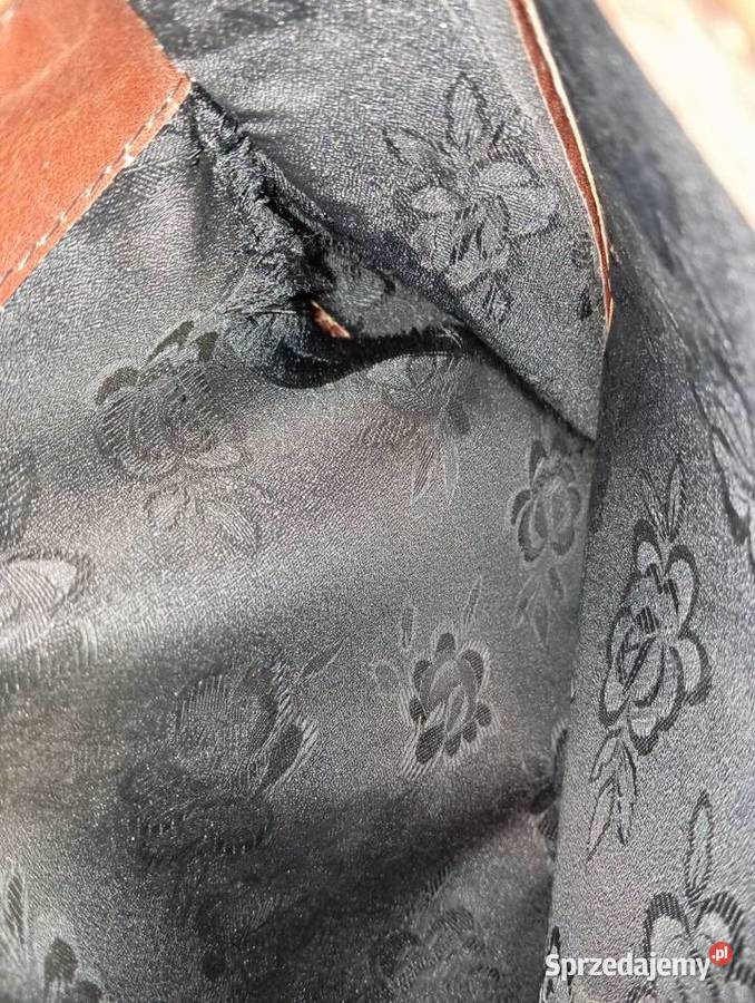 Skórzana Teczka na Dokumenty VINTAGE Warszawa