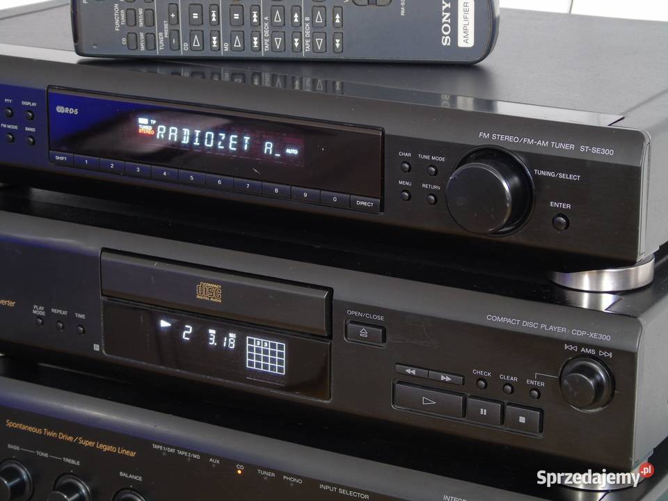 Wieża Sony pilot segmenty sprawna DOSTAWA Jasło