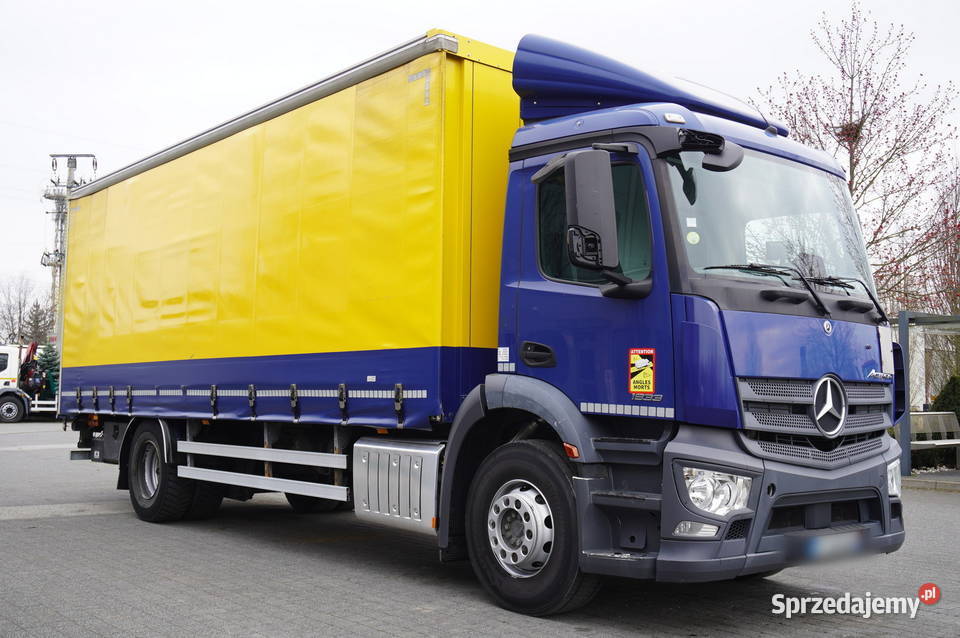 MercedesBenz Actros 1833 Firanka 18 EPAL 200 granatowy Plandeki Kraków