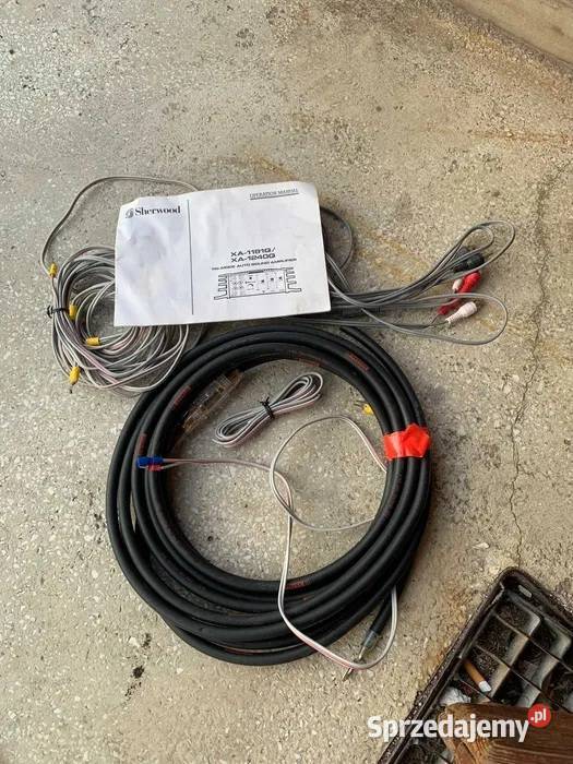 Wzmacniacz samochodowy smasher Sherwood XA1181Q Kędzierzyn-Koźle