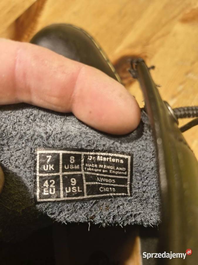 Dr Martens buty 1460 glany świetny stan czarny Mogilany