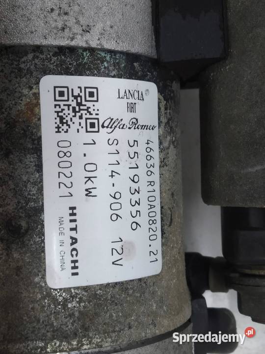 ROZRUSZNIK 55193356 14 16V Fiat Bravo II świętokrzyskie