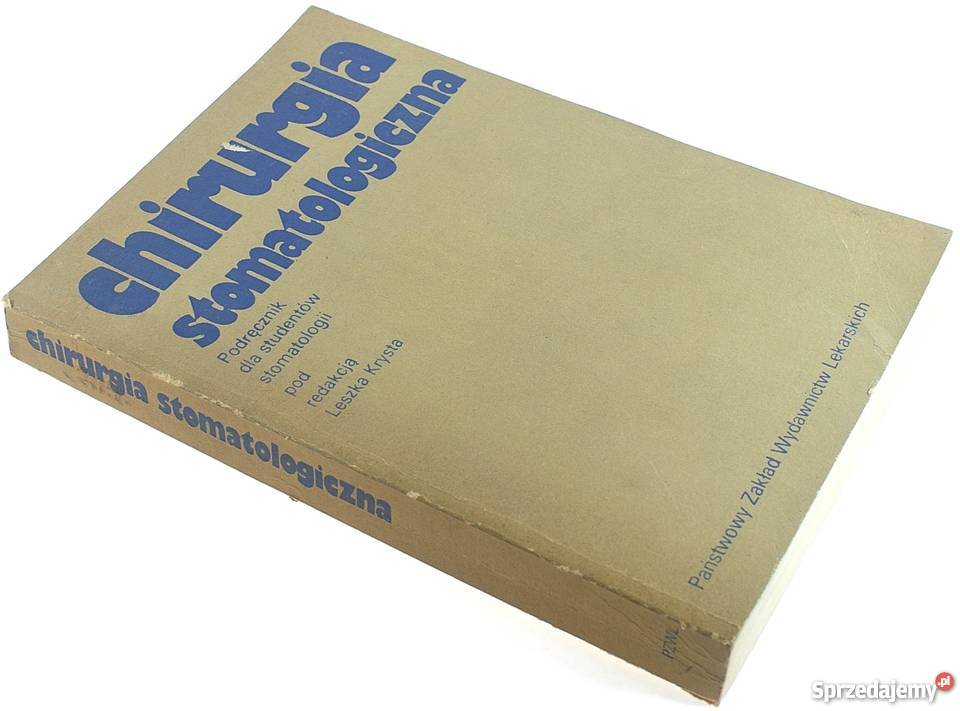 CHIRURGIA STOMATOLOGICZNA KRYSTA fa Książki naukowe i popularnonaukowe Goleniów