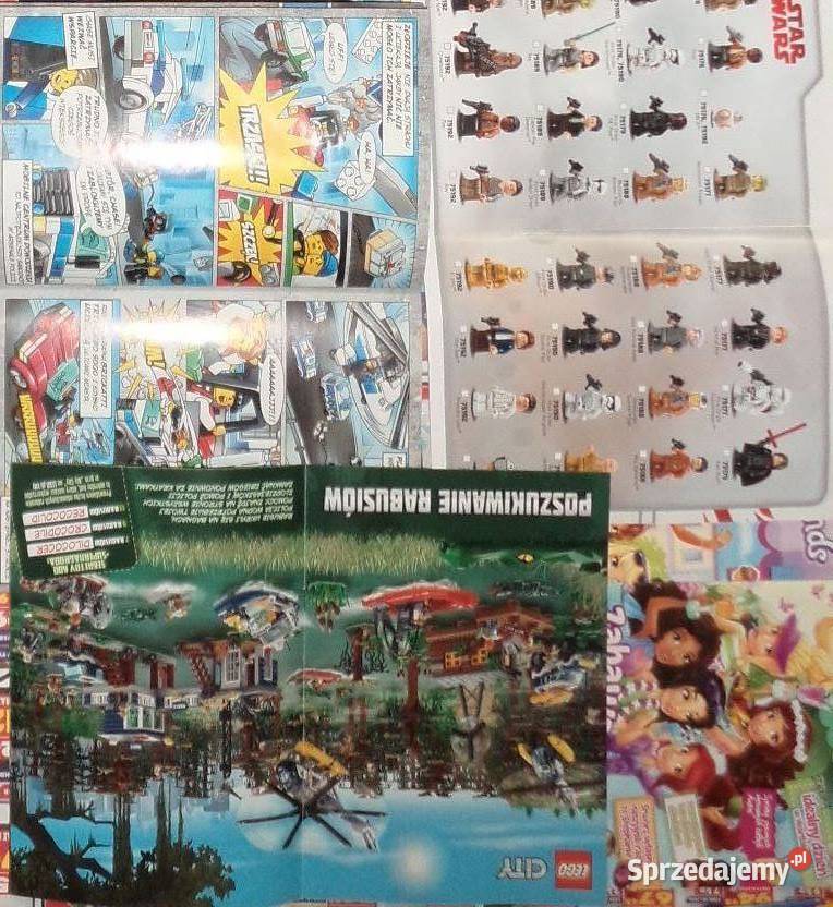 15x Lego katalogi plakaty foldery friends castle sprzedam