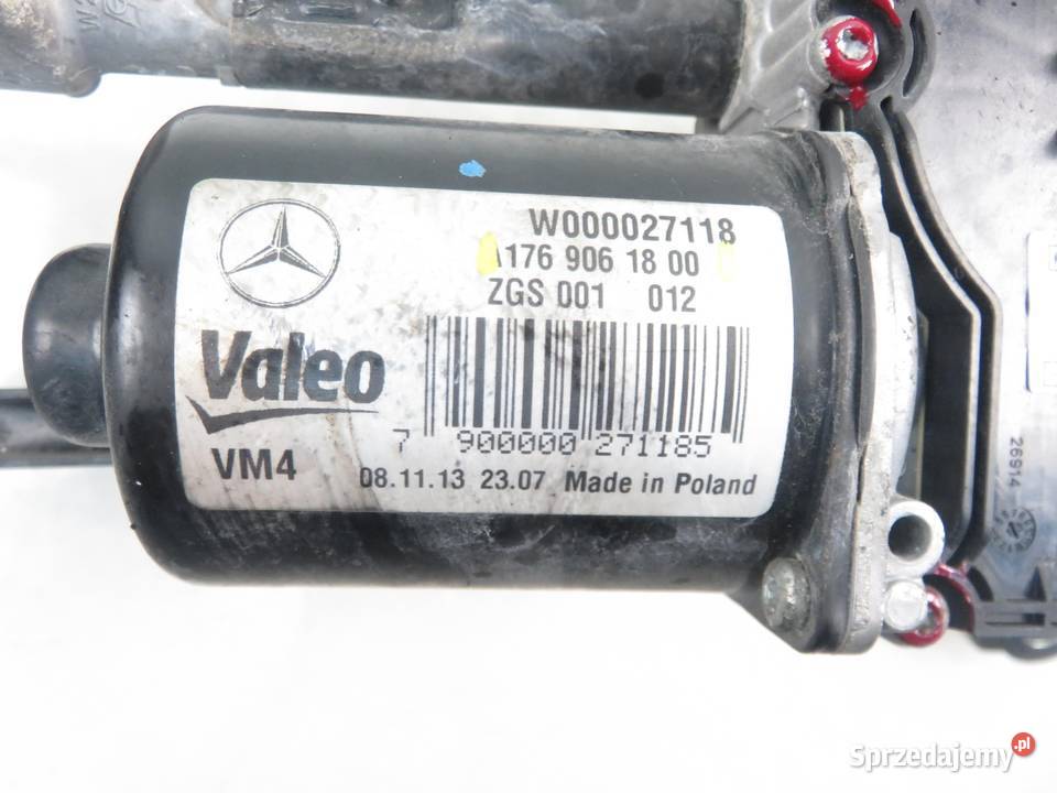 MECHANIZM WYCIERACZEK MERCEDES CLA coupe C117 sprzedam