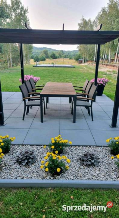 Pergola Aluminiowa 6x3 z dachem składanym Danków sprzedam