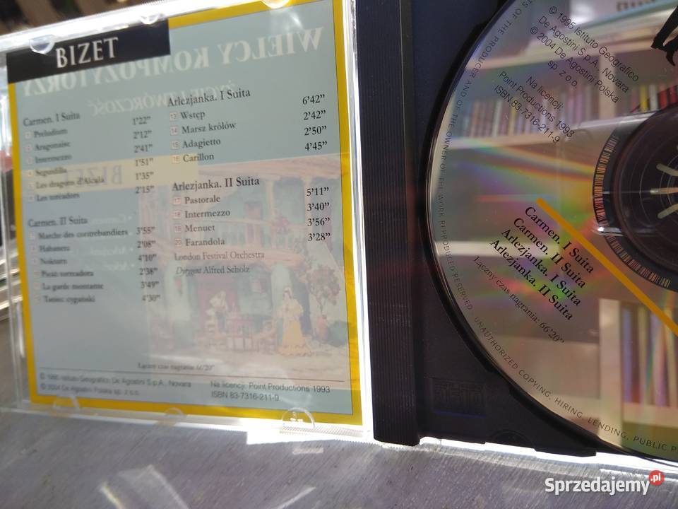 Bizet Carmen Arlezjanka księgarnia Warszawa Antykwariat