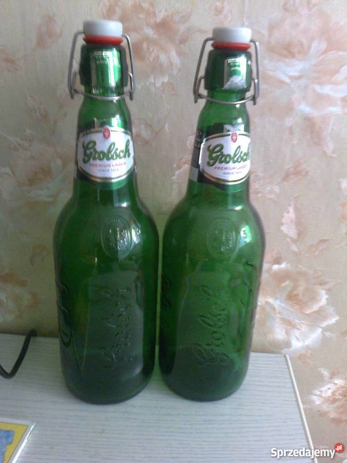 Dwie duże butelki piwie Grolsch 15 l Tarnowo Podgórne