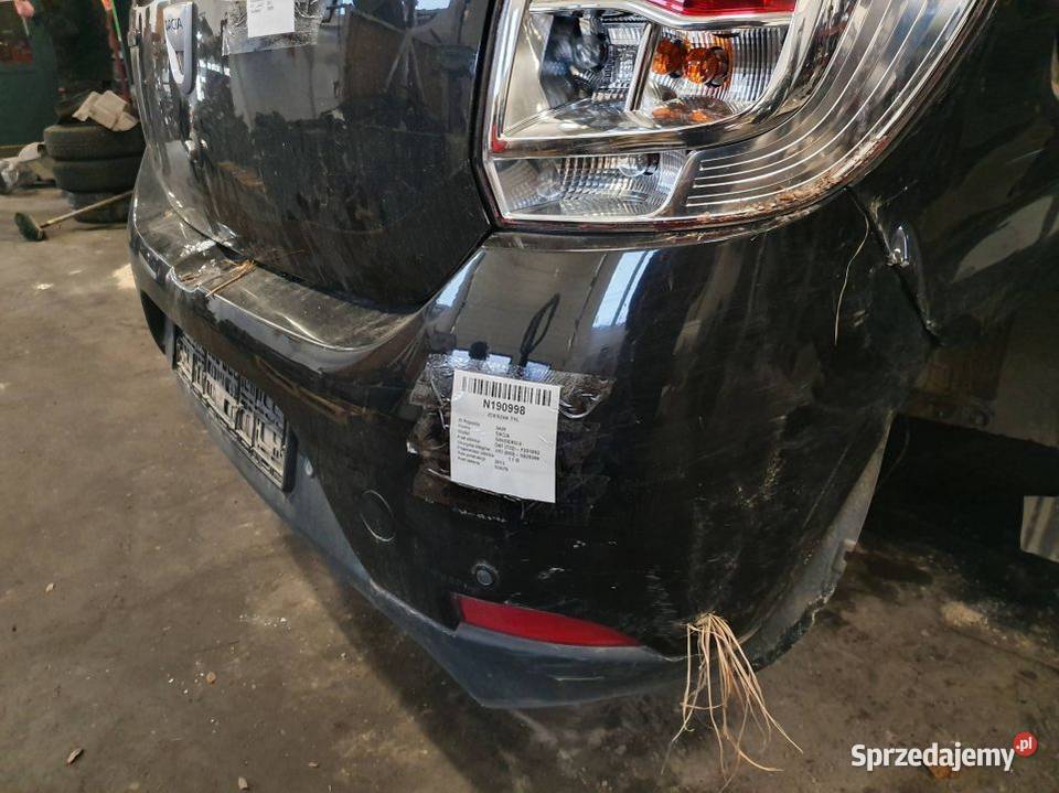 ZDERZAK TYŁ DACIA SANDERO II NV676 PDC Lipno