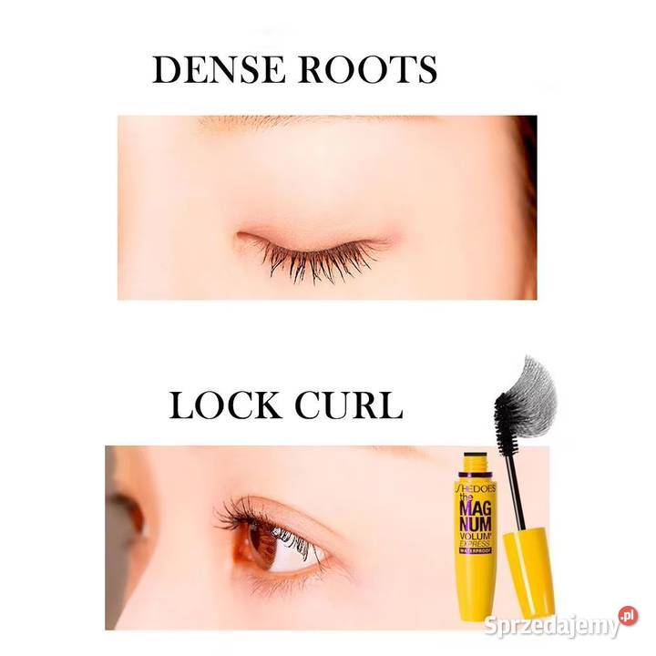 Magnum Wodoodporny tusz do rzęs Technologia 4D Płock sprzedam